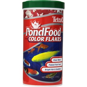 image:imageTetra Pond Color Flakes Fish Food for Small Koi amp Goldfish 6 ozColor Enhancing
