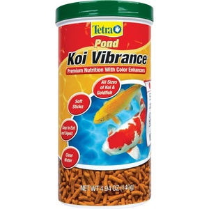 image:imageTetra Pond Koi Vibrance Soft Sticks Floating Pond Fish Food 242 lbs494 Ounce Pack of 1