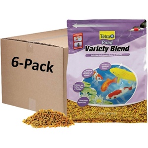 image:imageTetra Pond Variety Blend Pond Fish Food for Goldfish and Koi 132 Pounds Pack of 6132 Pound Pack of 6