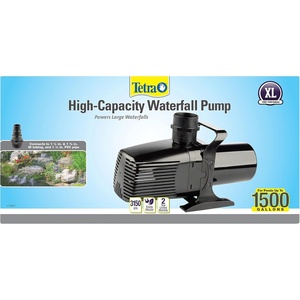 image:imageTetra Waterfall Pump 3150 GPH Debris Handling Ponds Up to 1500 Gallons