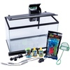 image:imageGloFish Crescent aquarium Kit 3 Gallons Includes Hidden Blue LED Light And Internal Filter10gallon kit