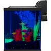 image:imageGloFish Crescent aquarium Kit 3 Gallons Includes Hidden Blue LED Light And Internal Filter10gallon kit