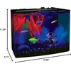 image:imageGloFish Crescent aquarium Kit 3 Gallons Includes Hidden Blue LED Light And Internal Filter5gallon crescent kit