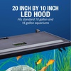 image:imageTetra LED Aquarium Hood 20 in x 10 in LowProfile Fish Tank Cover20 Inch
