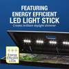 image:imageTetra LED Aquarium Hood 20 in x 10 in LowProfile Fish Tank Cover24 Inch