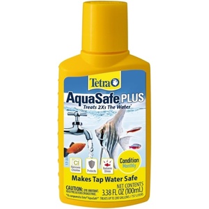 image:imageTetra AquaSafe Plus Water Conditioner amp Dechlorinator For Aquarium 338 oz338Ounce