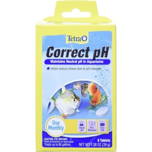 image:imageTetra Correct pH Maintains Natural pH In Aquariums 8 Count8Tabs