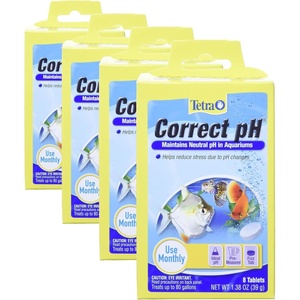 image:imageTetra Correct pH Maintains Natural pH In Aquariums 8 Count8Tabs Pack of 4
