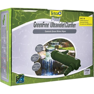 image:imageTetra Pond UVC18 GreenFree UV Clarifiers Up To 4400 Gallons 18Watt Green