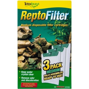 image:imageTetra ReptoFilter Large Filter Cartridges for Terrariums 3 CountMedium