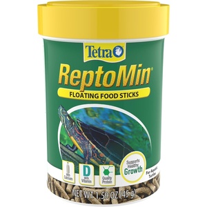 image:imageTetra ReptoMin Floating Food Sticks Food for Aquatic Turtles Newts and Frogs 37 oz159 Ounce Pack of 1