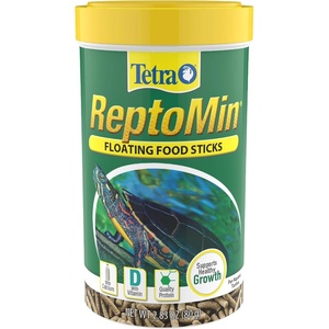 image:imageTetra ReptoMin Floating Food Sticks Food for Aquatic Turtles Newts and Frogs 37 oz283 Ounce Pack of 1
