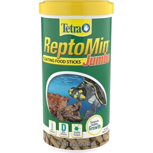 image:imageTetra ReptoMin Floating Food Sticks Food for Aquatic Turtles Newts and Frogs 37 oz847 Ounce Pack of 1