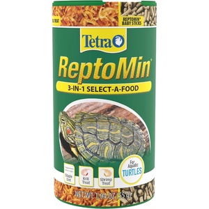 image:imageTetra ReptoMin SelectAFood for Aquatic Turtles amp Amphibians194 Ounce Pack of 1