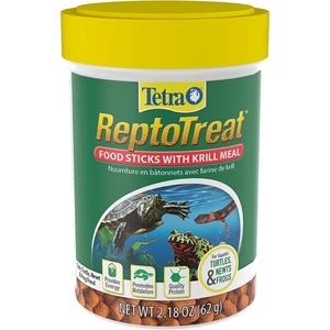 image:imageTetra ReptoTreat Supplemental Turtle Food Sticks with Krill Meal 218 oz218 Ounce Pack of 1