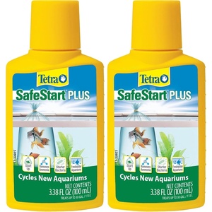 image:imageTetra SafeStart Plus for New Freshwater Aquariums 845 oz100 ml  338Ounce Pack of 2