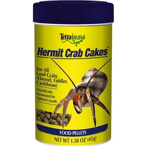 image:imageTetra TetraFauna Hermit Crab Cakes Food Pellets for All Land Crabs 158 oz158 Ounce Pack of 1