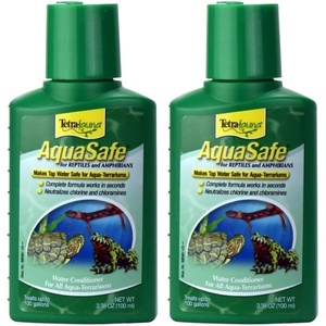 image:imageTetraFauna AquaSafe AquaTerrarium Water Conditioner 338 oz100ml Pack of 2