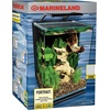 image:imageMarineland Portrait Glass LED Aquarium Kit 5 Gallons Hidden FiltrationBlack