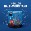 image:imageTetra ColorFusion Starter 3 Gallon Fish Tank Kit for Small Freshwater Fish3 Gallon
