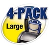 image:imageTetra Whisper EX Carbon Large Round Filter Cartridges 4 Count4Count Pack of 2