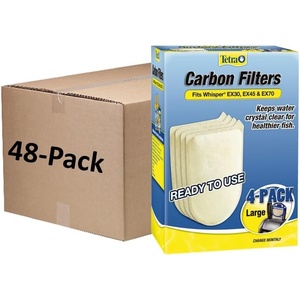 image:imageTetra 26333 192 Count Large Whisper EX Carbon Filter Cartridges