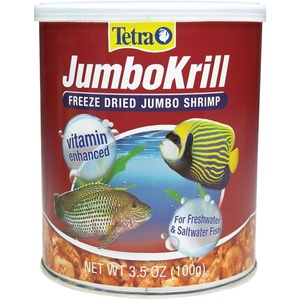 image:imageTetra JumboKrill FreezeDried Jumbo Shrimp Treat for Fish 14 oz35 Ounce Pack of 1