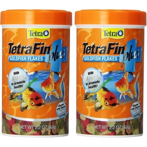 image:imageTetra TetraFin Plus Goldfish Flakes Fish Food with Algae 22 oz22 Ounce Pack of 2