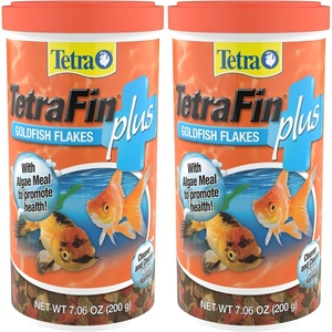 image:imageTetra TetraFin Plus Goldfish Flakes Fish Food with Algae 22 oz706 Ounce Pack of 2