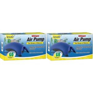 image:imageTetra Whisper Air Pump for Up to 10 Gallon Aquariums NonUL4060gallon Pack of 2