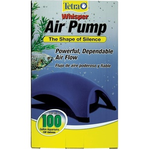 image:imageTetra Whisper Air Pump for Up to 10 Gallon Aquariums NonUL60100gallon