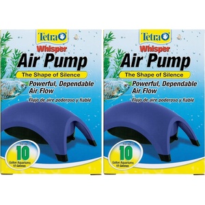 image:imageTetra Whisper Air Pump for Up to 10 Gallon Aquariums NonULup to 10gallons Pack of 2