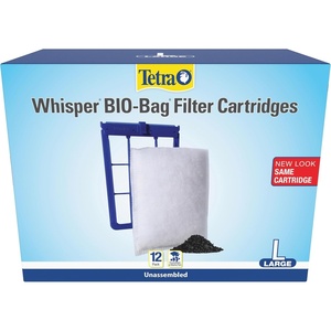 image:imageTetra Whisper BioBag Large Filter Cartridges for Aquariums 12 CountStandard