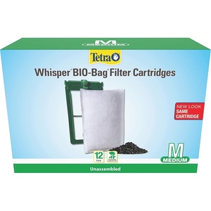 image:imageTetra Whisper BioBag Medium Filter Cartridges for Aquariums 12 Count12 Count Original Pack of 24