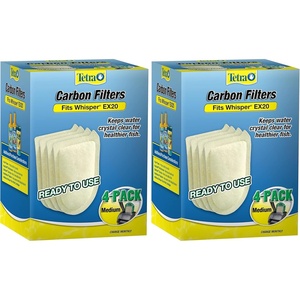 image:imageTetra Whisper EX Carbon Large Round Filter Cartridges 4 Count4Count Pack of 2