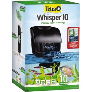 image:imageTetra Whisper IQ Power Filter 175 GPH with Stay Clean Technology 30 Gallons10Gallon