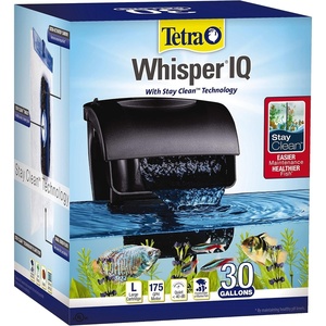 image:imageTetra Whisper IQ Power Filter 175 GPH with Stay Clean Technology 30 Gallons30Gallon