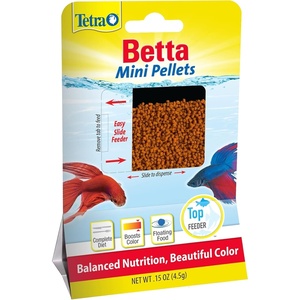 image:imageTetra BettaMin Mini Pellets Fish Food for Betta Fish 015 ozMini Pellets