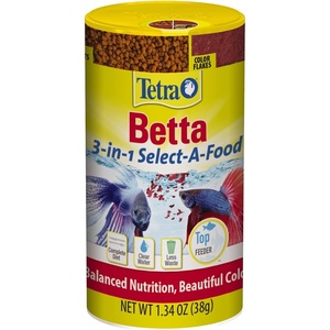image:imageTetra BettaMin SelectAFood Variety Pack for Betta Fish 134 oz134 Ounce Pack of 1