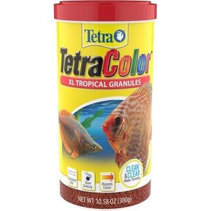 image:imageTetra Color XL Tropical Granules Fish Food for Large Tropical Fish 265 oz1058 Ounce Pack of 1