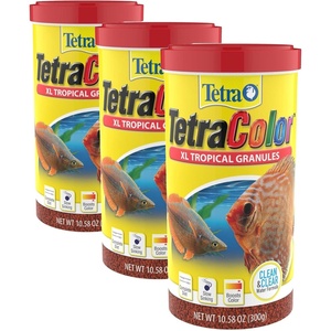 image:imageTetra Color XL Tropical Granules Fish Food for Large Tropical Fish 265 oz1058 Ounce Pack of 3