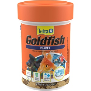 image:imageTetra Goldfish Flakes Nutritionally Balanced Diet For Aquarium Fish Vitamin C Enriched Flakes 452 lbs oz042 Ounce Pack of 1
