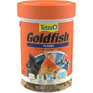 image:imageTetra Goldfish Flakes Nutritionally Balanced Diet For Aquarium Fish Vitamin C Enriched Flakes 452 lbs oz1 Ounce Pack of 1