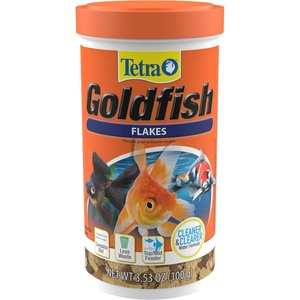 image:imageTetra Goldfish Flakes Nutritionally Balanced Diet For Aquarium Fish Vitamin C Enriched Flakes 452 lbs oz353 Ounce Pack of 1