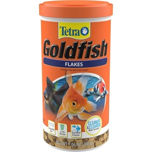 image:imageTetra Goldfish Flakes Nutritionally Balanced Diet For Aquarium Fish Vitamin C Enriched Flakes 452 lbs oz706 Ounce Pack of 1