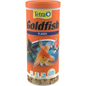 image:imageTetra Goldfish Flakes Nutritionally Balanced Diet For Aquarium Fish Vitamin C Enriched Flakes 452 lbs oz881 Ounce Pack of 1