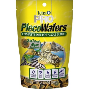 image:imageTetra Pro PlecoWafers Fish Food for AlgaeEaters 212 oz212 Ounce Pack of 1