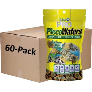 image:imageTetra Pro PlecoWafers Fish Food for AlgaeEaters 212 oz529 Ounce Pack of 60