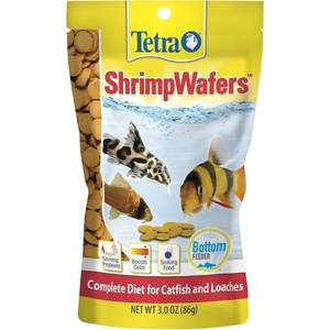 image:imageTetra ShrimpWafers Fish Food For Catfish amp Loaches 3 oz3 Ounce Pack of 1