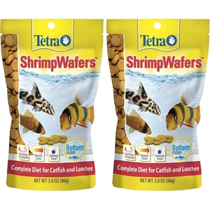 image:imageTetra ShrimpWafers Fish Food For Catfish amp Loaches 3 oz3 Ounce Pack of 2